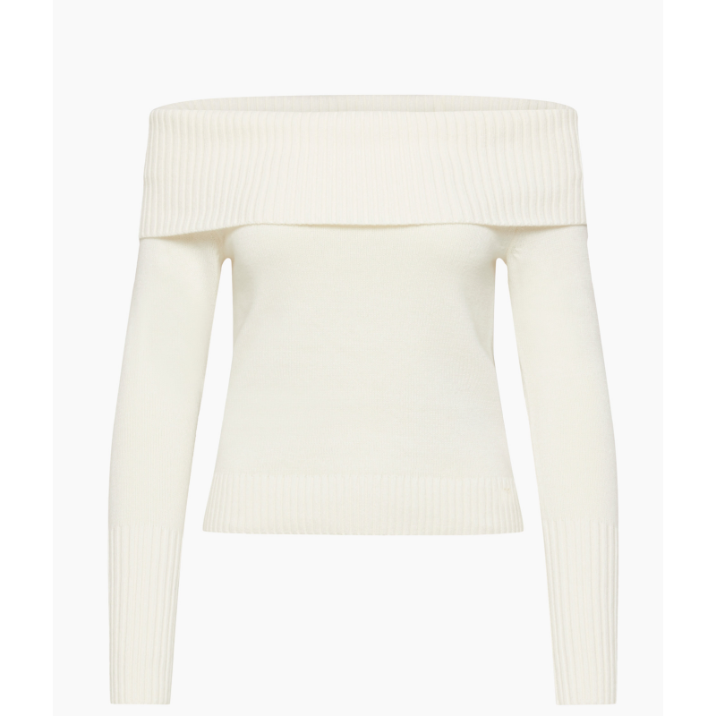 Open Neck Jumper Detail View