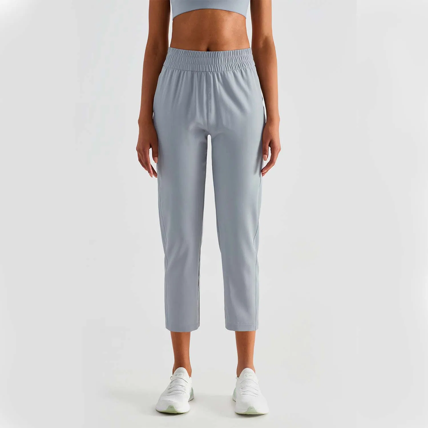 Woman High Waist Leggings Seamless Joggers Jogger with Pocket Yoga Pants