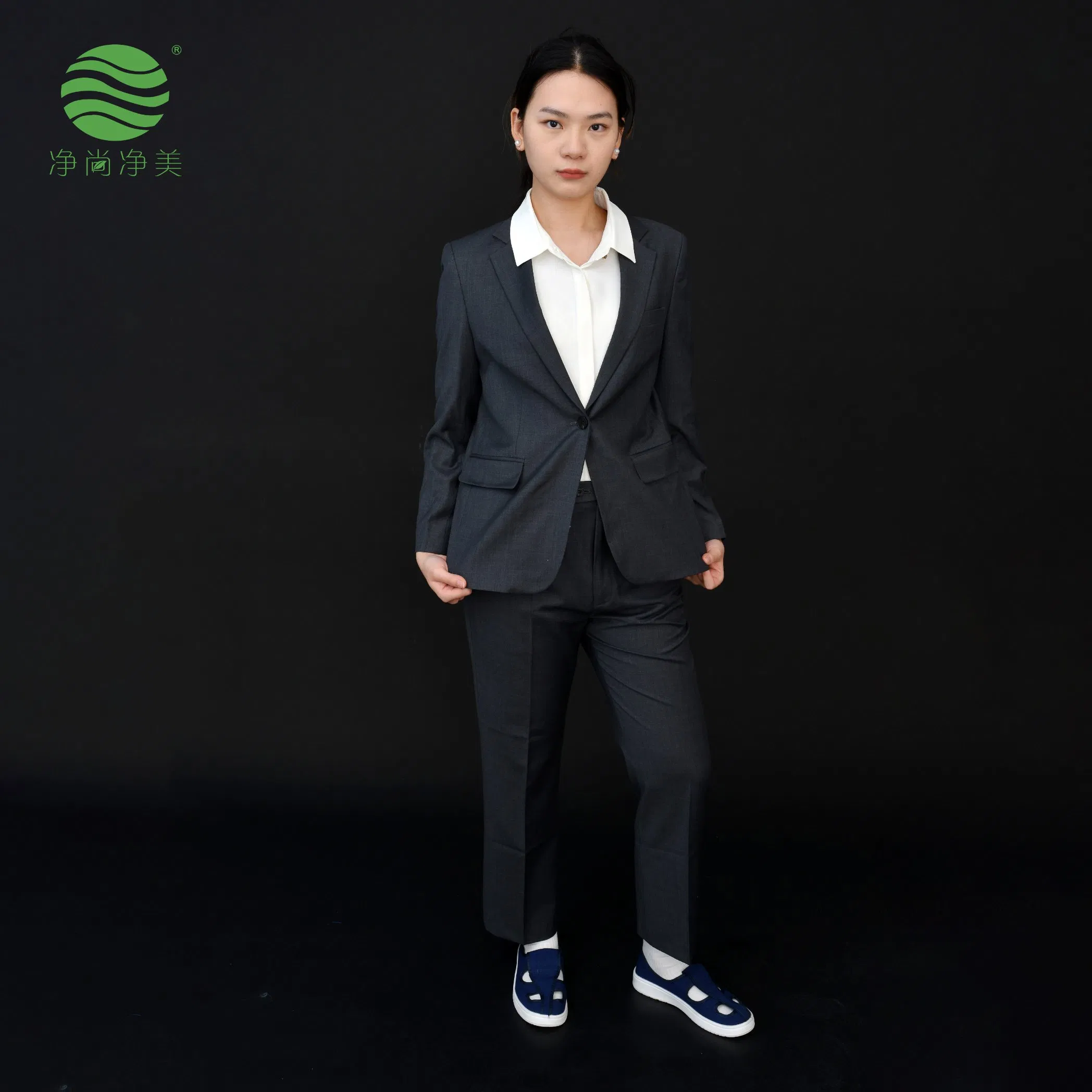 Jsjm1044-1 Factory Office Lady Formal Wear Clothing Female Uniform Women Workwear