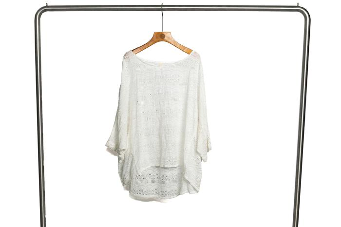 Women's Blouse Girl's Garments Clothings Apparel Summer Clear Material Lady Blouse