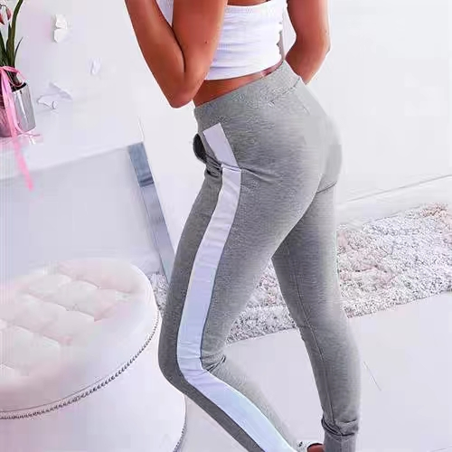 Wholesale Custom Fashion Trousers Drawstring Ladies Sweat Pants for Women Sports Running