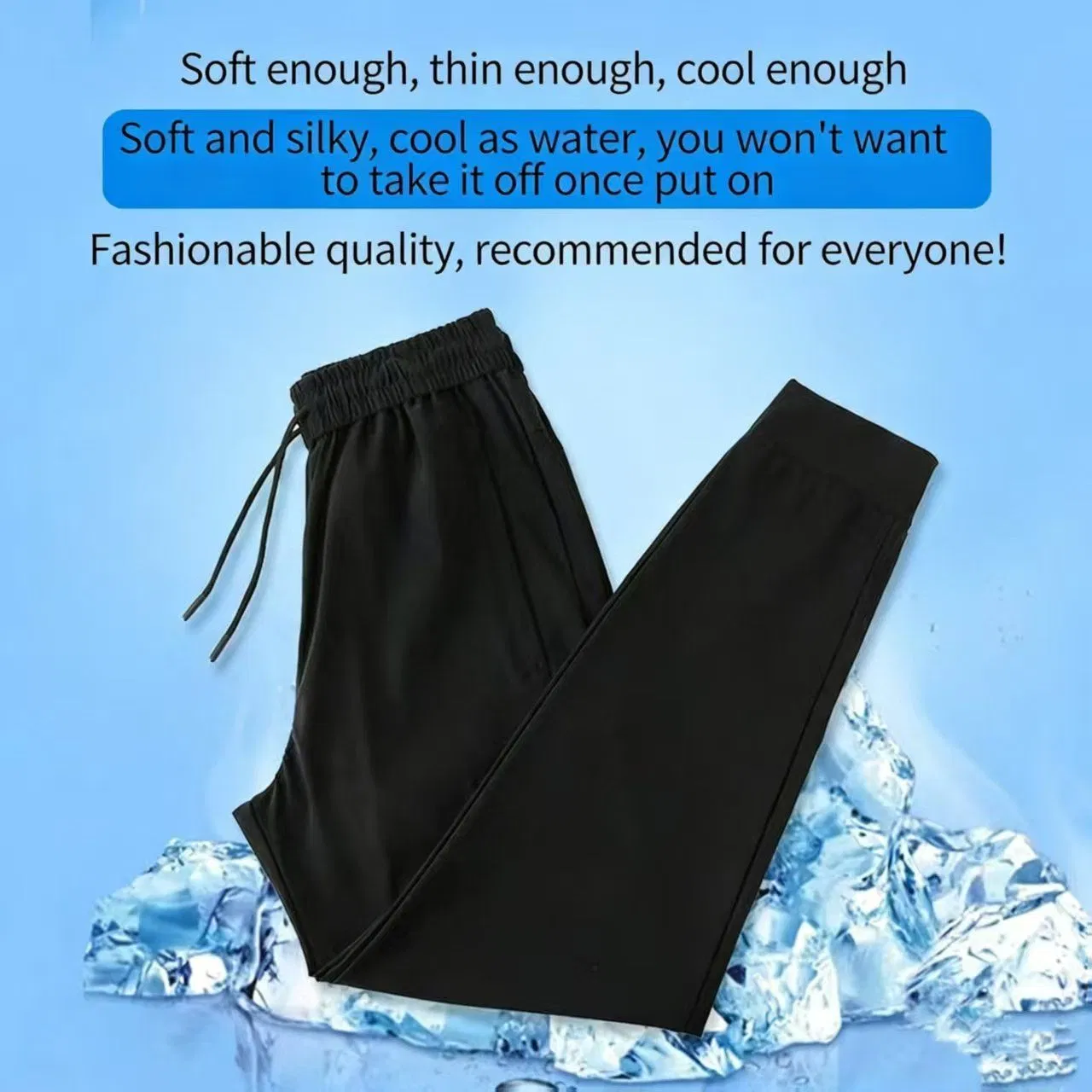 OEM/ODM Men's and Women's Loose Elastic Jogging Pants