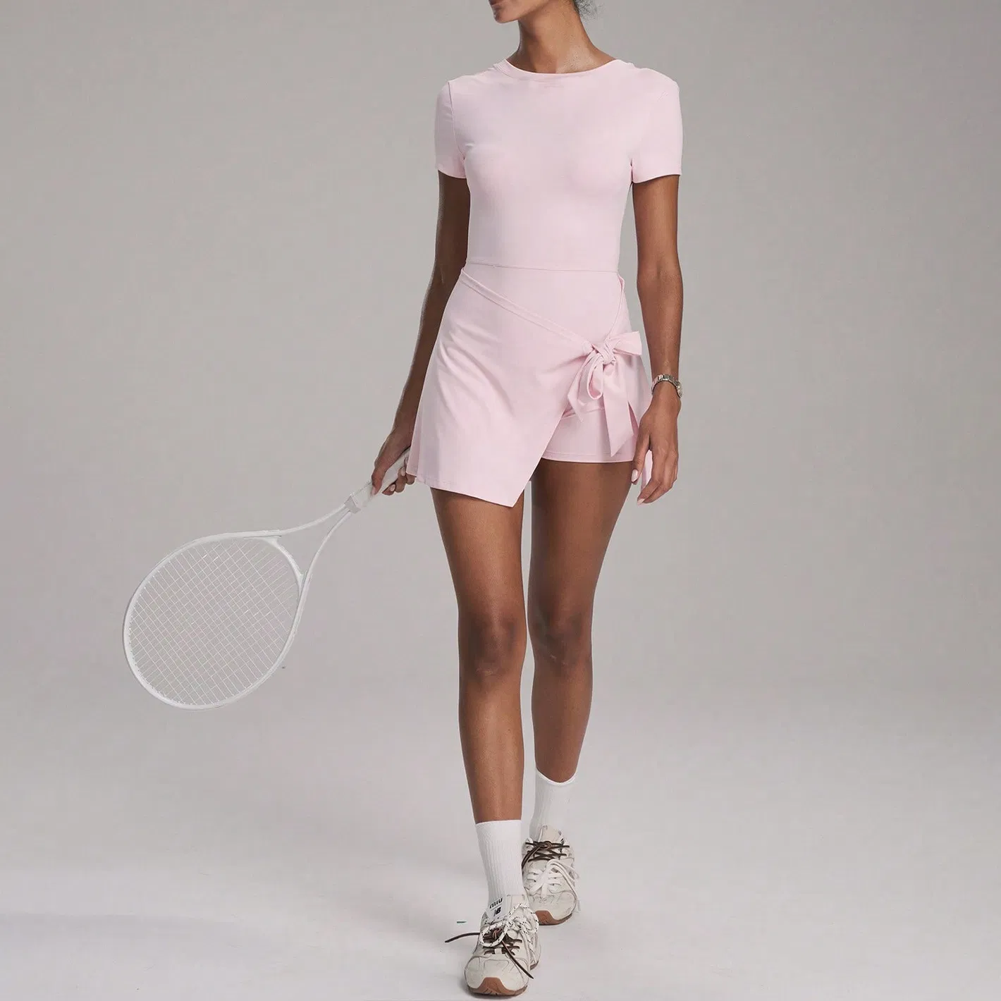 Slim Backless 2-in-1 Anti Exposure Women Tennis Skirts Yoga Skirts