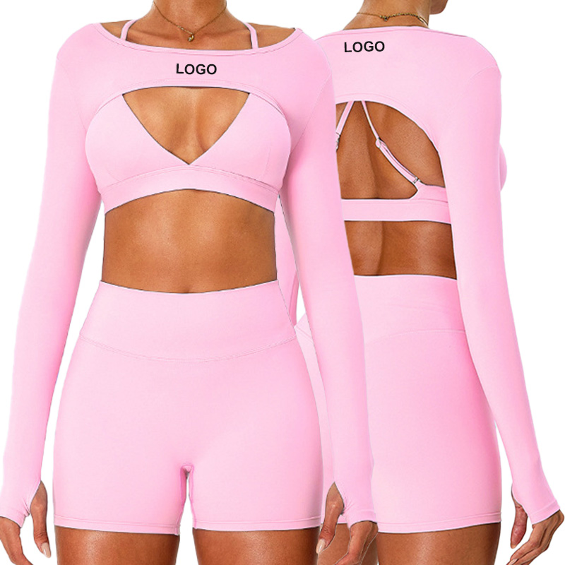 Women's Long-Sleeved Vest, Shawl, Yoga Wear, Fitness Top, Running Cover-up