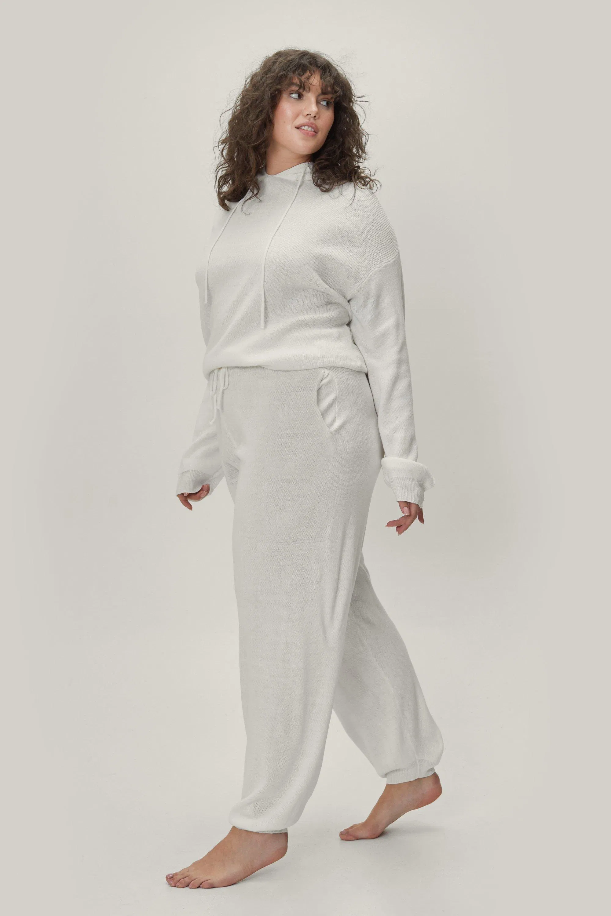 Factory China OEM Top Quality New Design Hot Selling Plus Size Relaxed Knitted Women Leisure Household Women Loungewear