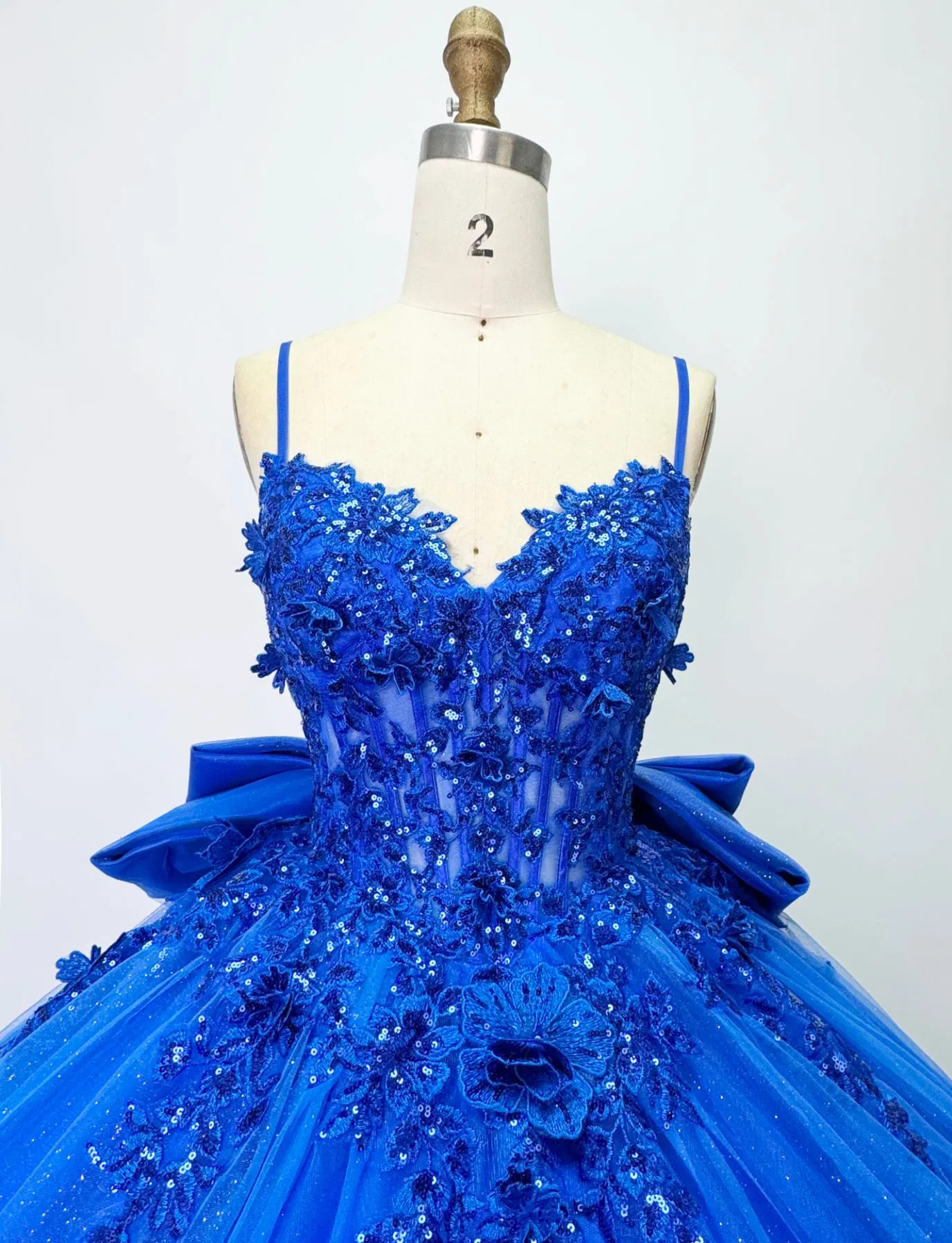 Handmade Princess Blue off Shoulder Sweetheart Quinceanera Lace Party Women's Wedding Dresses Princess Dress Girl Dress Evening Dress Prom Dress