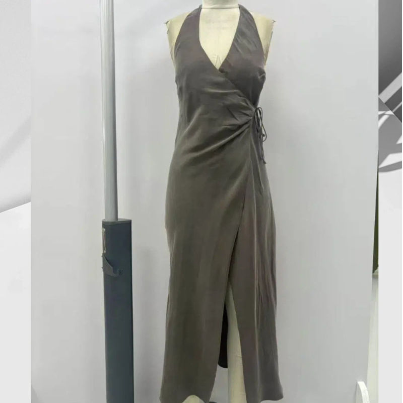 Wedding Guest Evening Gown Women's Spring Summer Loose Fit Minimalist Formal Dress