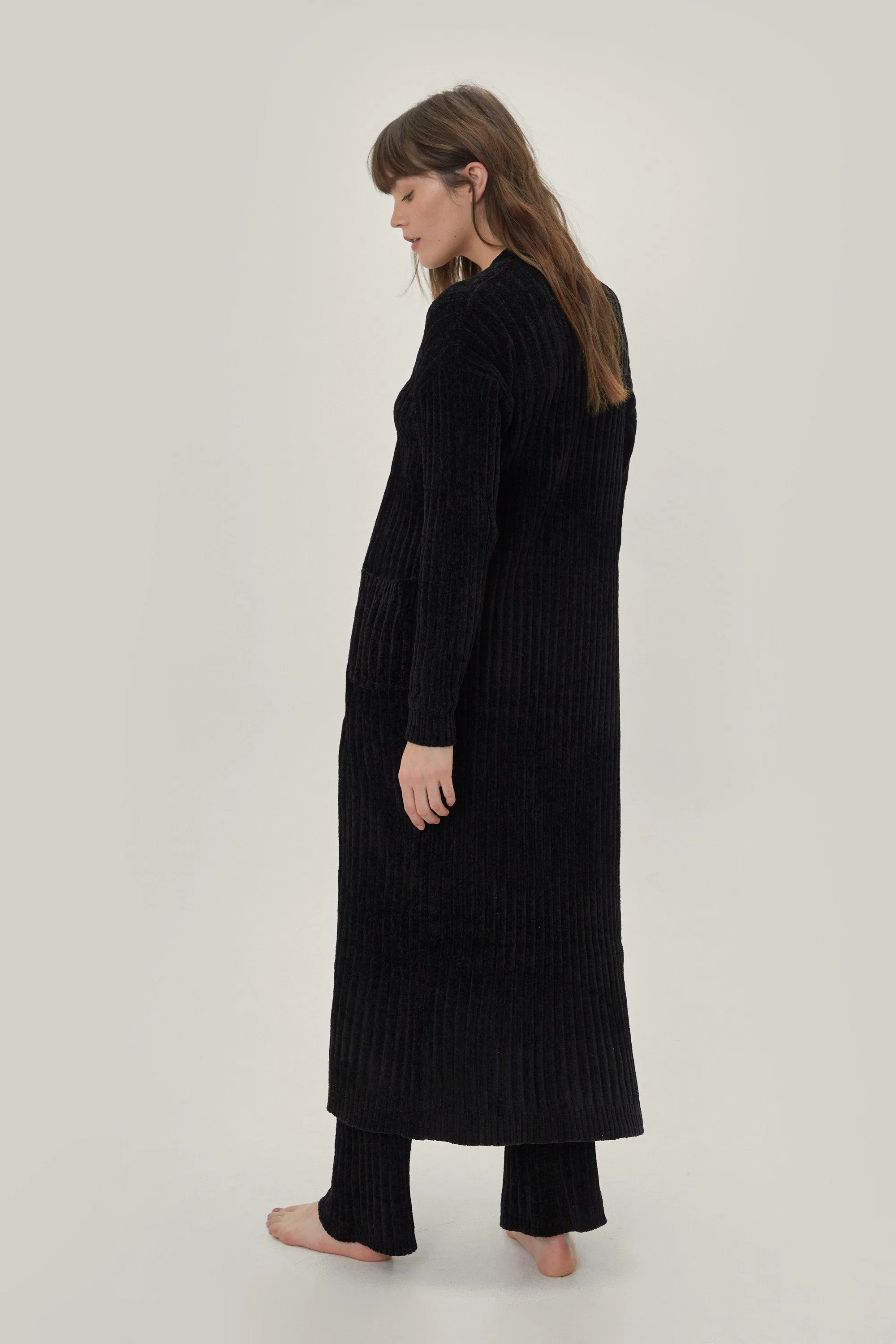 Wholesale China Customized High Quality Ribbed Three-Piece Relaxed Knitted Women Leisure Household Women Loungewear