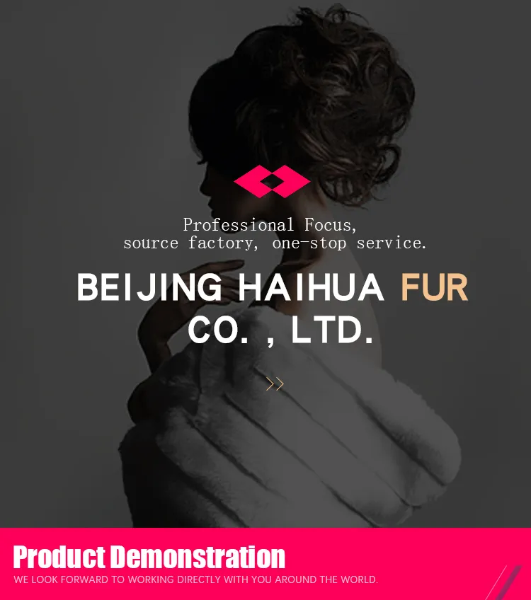 Women Winter Warm Rabbit Fur Coat