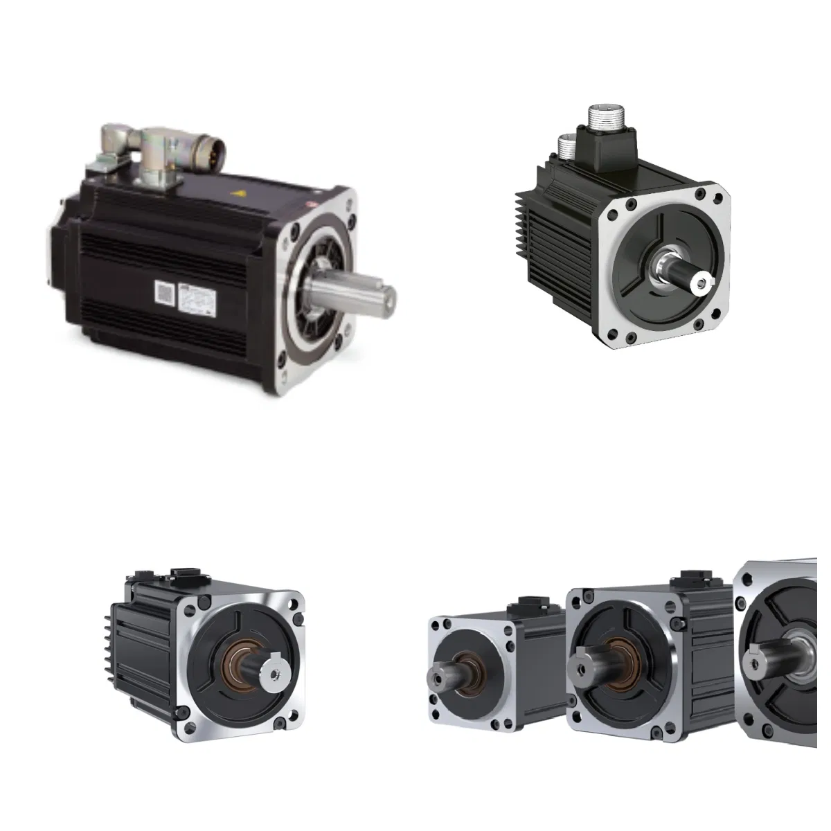 Motor de corriente alterna sin escobillas ABB 08L-0KW8-302 750W con alta densidad de par para diseños de máquinas compactas