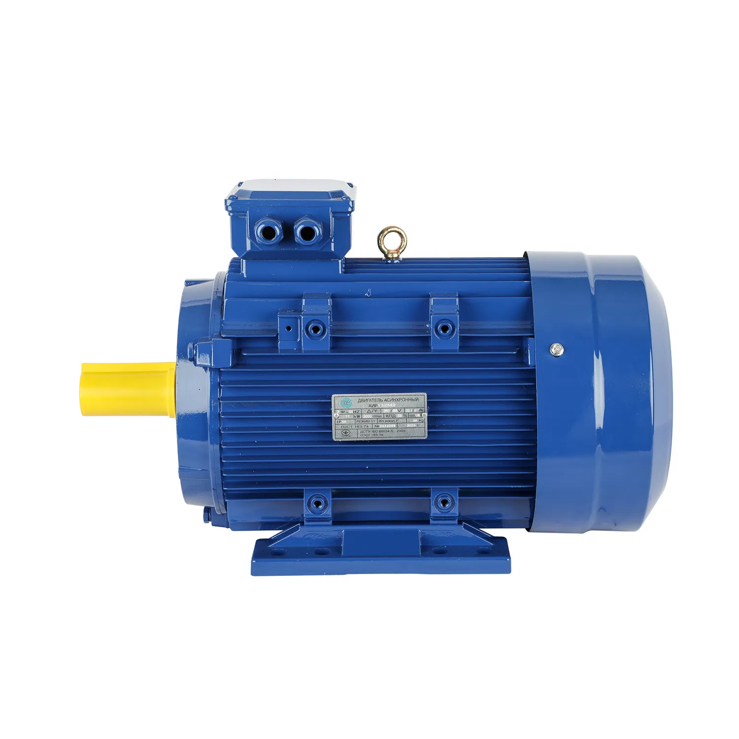 Ie3 Eficiencia Energética 2.2kw 3HP 3 Motor Eléctrico de Eje Hueco Asíncrono Trifásico Motores de Inducción de CA