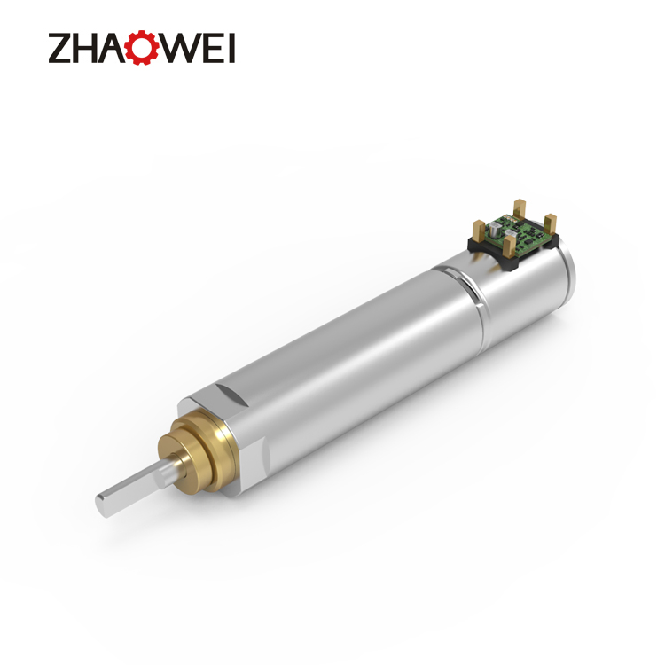 Zhaowei 3V 12V 4mm Motor de engranaje de corriente continua planetario miniatura de baja velocidad