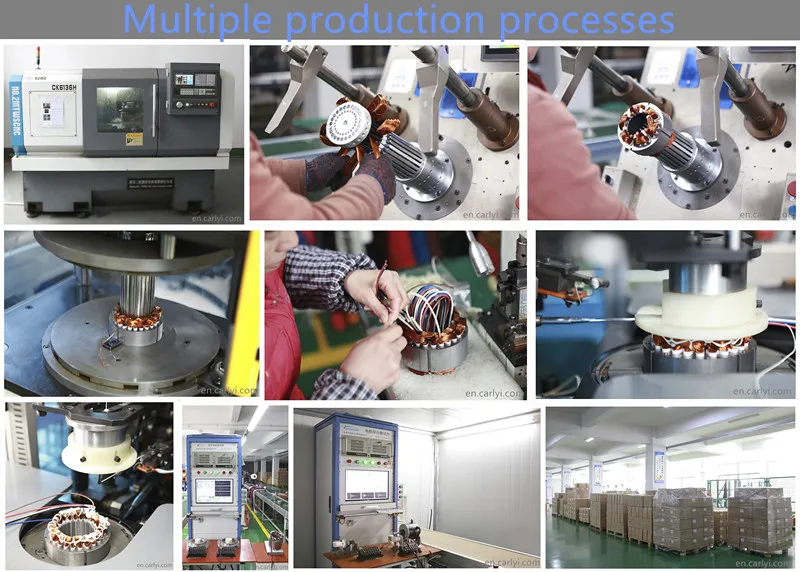 235W 4 Motor de soplador de transmisión directa de polo se puede personalizar