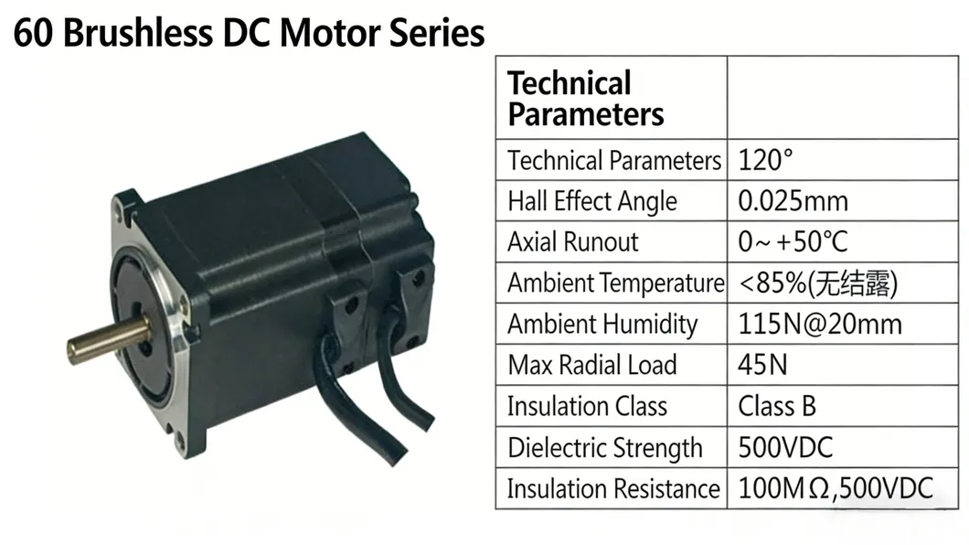 Dt57bl70-336 Tecnología sin ranuras Motor eléctrico de bajo ruido para dispositivos médicos