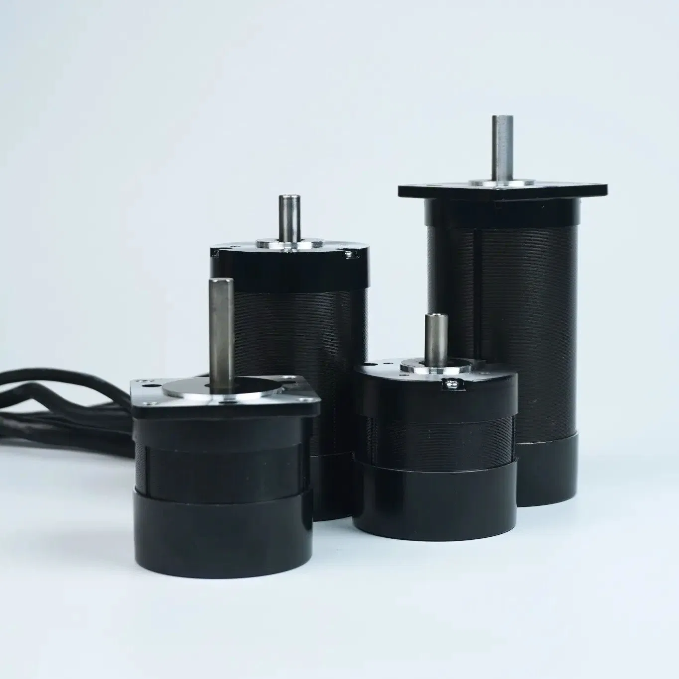 Motor de corriente continua sin escobillas de alta densidad de par y velocidad variable, libre de mantenimiento, para bombas industriales