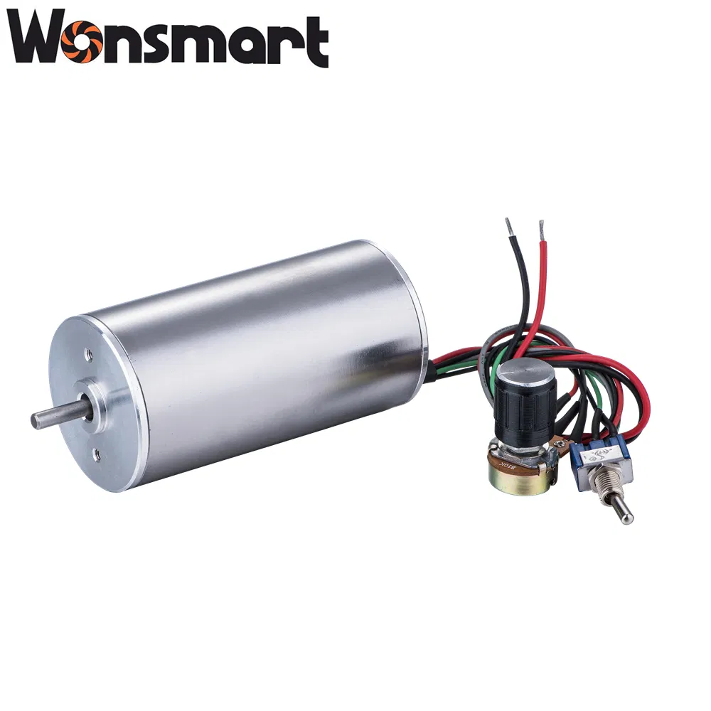 Motor de corriente continua solar en miniatura, motor de corriente continua de pequeño tamaño