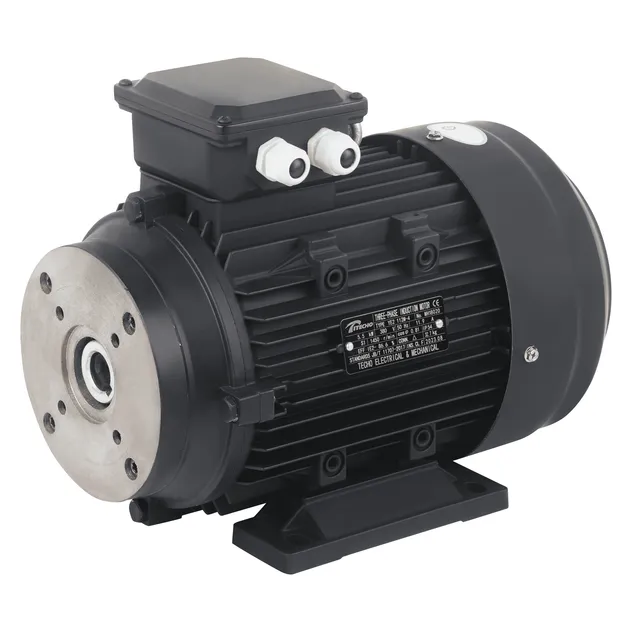 Motor Eléctrico Eje Hueco Bomba de Alta Presión Monofásica 380V Potencia Nominal 3kw