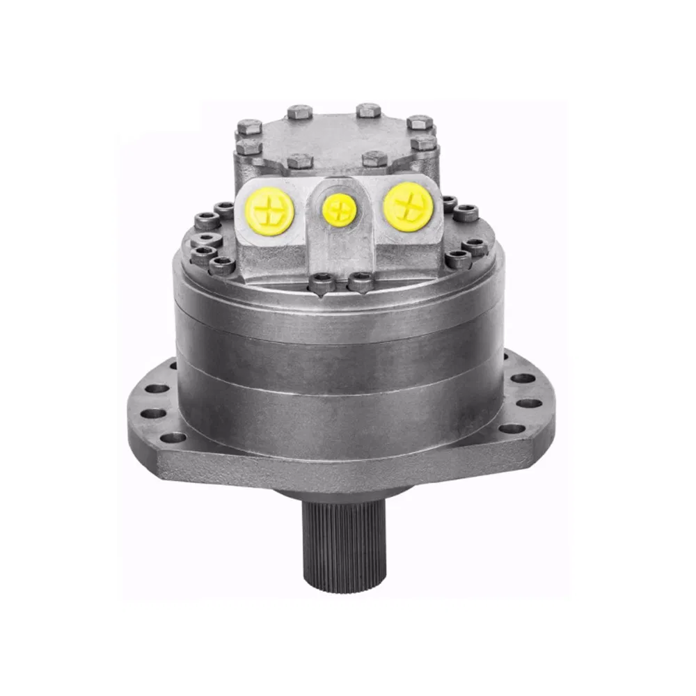 Motor Mse compacto y de alta densidad de potencia, perfecto para aplicaciones de espacio limitado que requieren alto par. Motor de pistón hidráulico