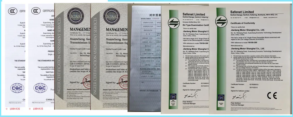 Certificaciones