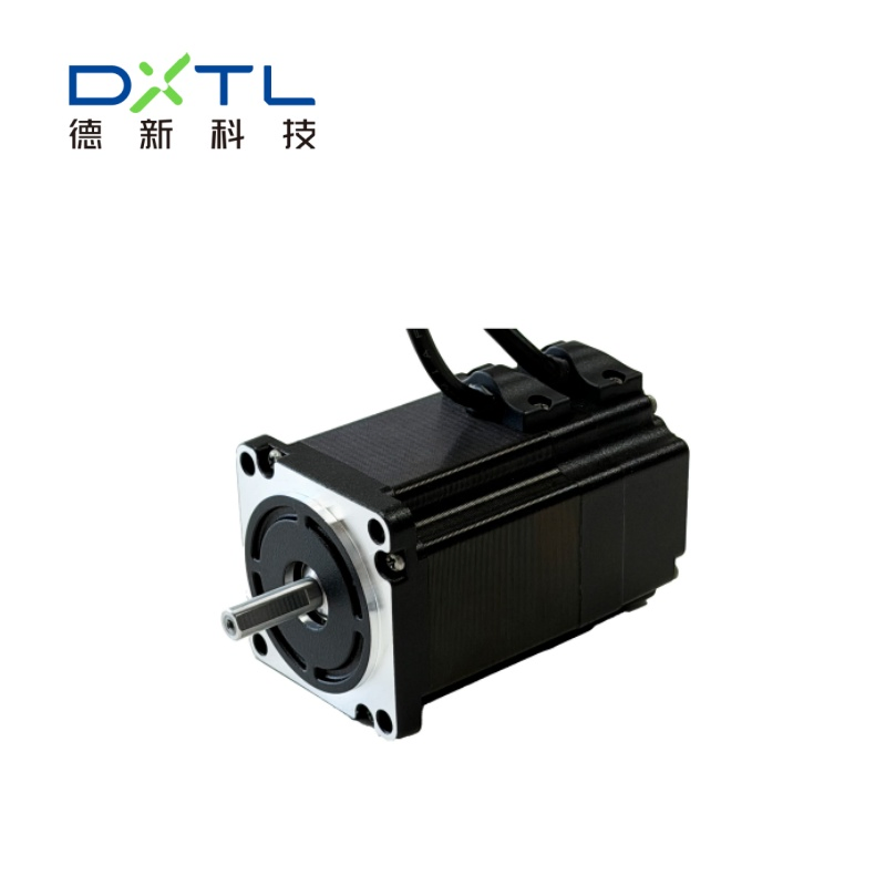 Motor BLDC de alta densidad de par 48V 330W para cargadora eléctrica y vehículo de construcción compacto