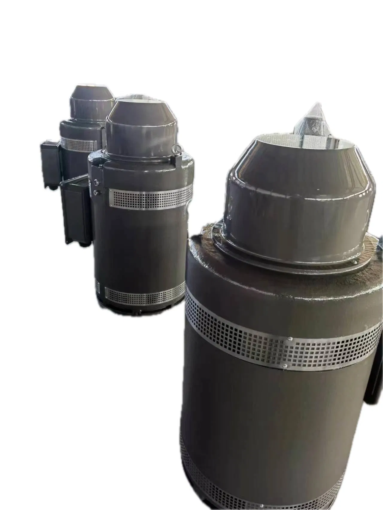 Motor de inducción trifásico de eje hueco vertical de alta eficiencia premium