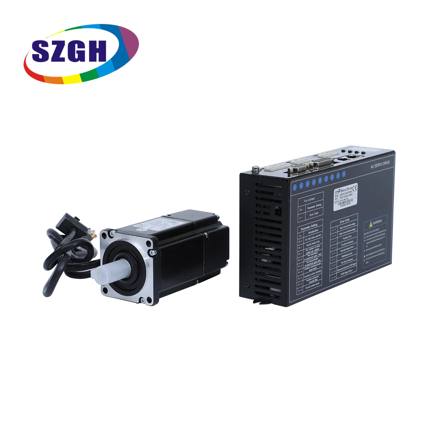 SZGH-09075BC Motor Servo / Motor Paso Motor de Pasos Motores con Controlador de Conducción Controlador de Control Precio Barato Motor Eléctrico Uso de Máquina de Máscara / Motor Paso a Paso