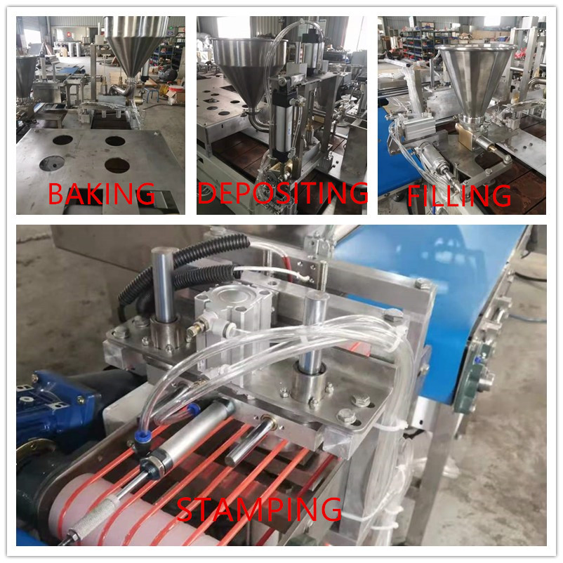 Máquina automática para la producción de panqueques