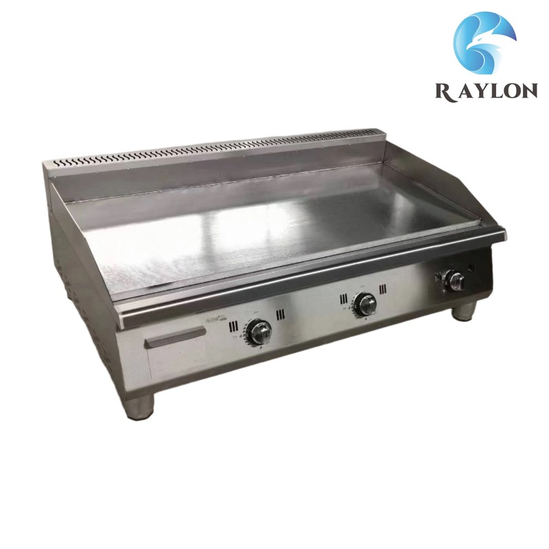 Sistema de termostato para plancha plana comercial para cocinar panqueques