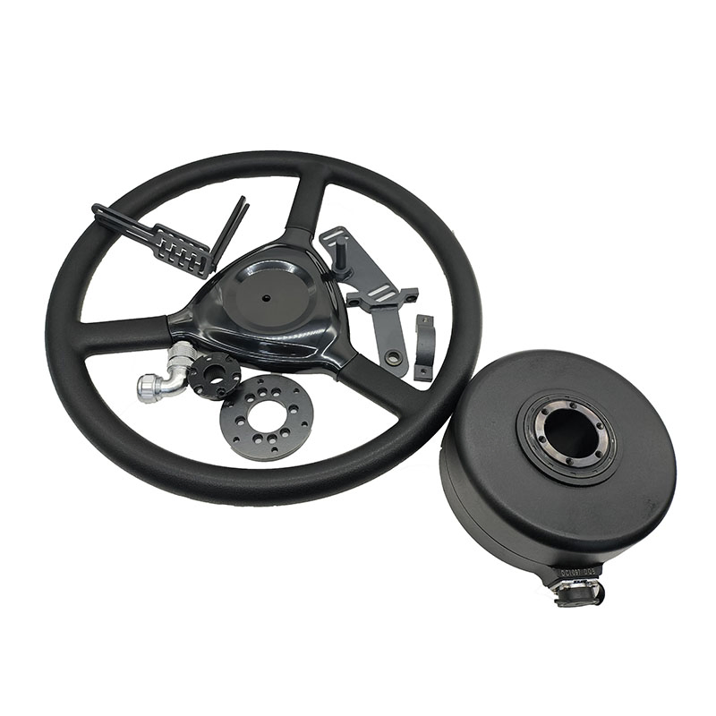 12V 100W Motor BLDC de Alto Par 10A Motor de Par de Baja Velocidad de Accionamiento Directo 100rpm para Agricultura de Precisión