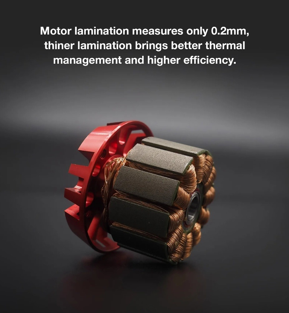 Motor sin sensores y sin ranuras para EV Craft 3650 3900kv Scala para coche de carreras 1/10