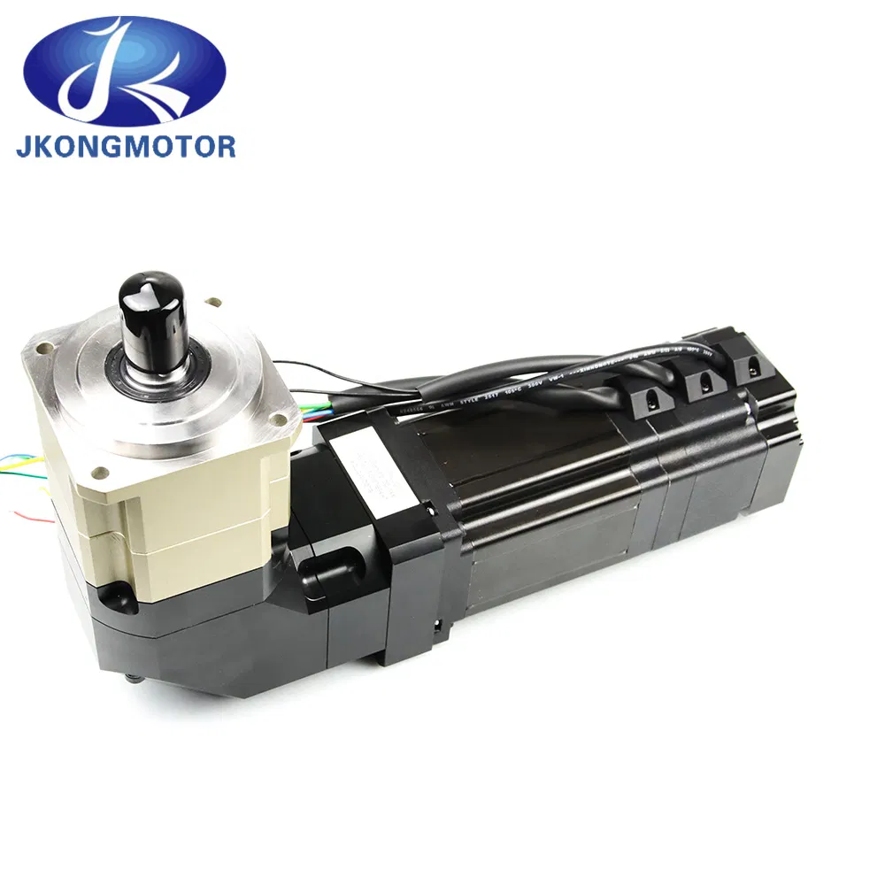 NEMA 34 86mm Motor de CC sin escobillas BLDC con eje angular, reductor BLDC con frenos integrados, encoders y controladores para equipos de automatización para equipos de respiración