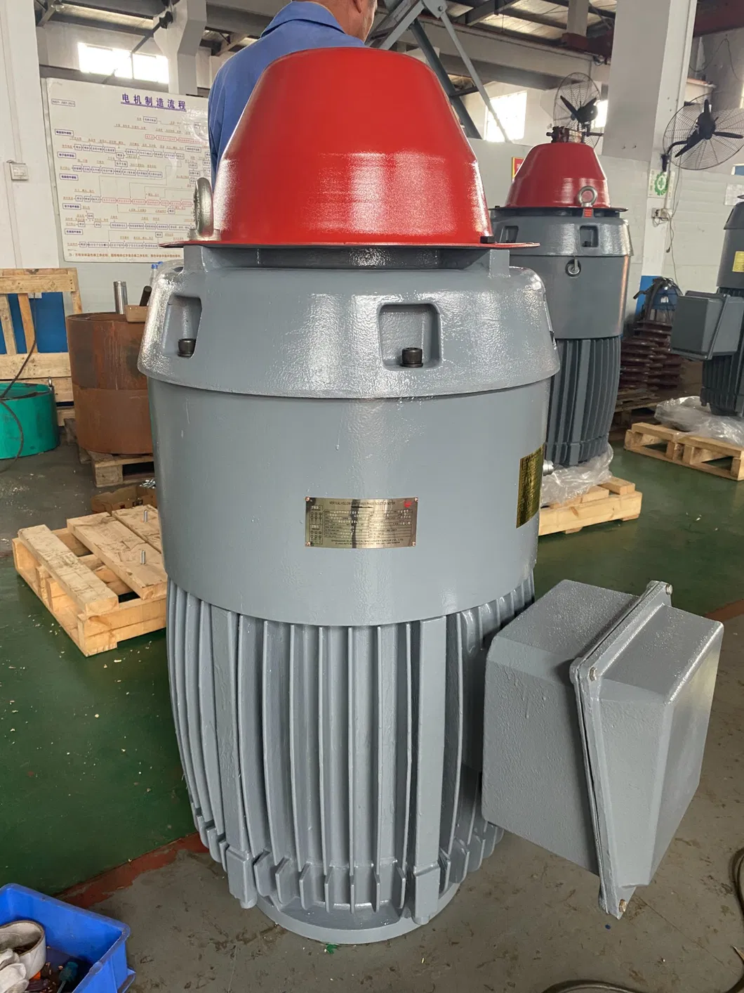 Tefc IP54 IP55 Alta Tensión 1kv 6kv Motor de Eje Hueco Vertical Vhs