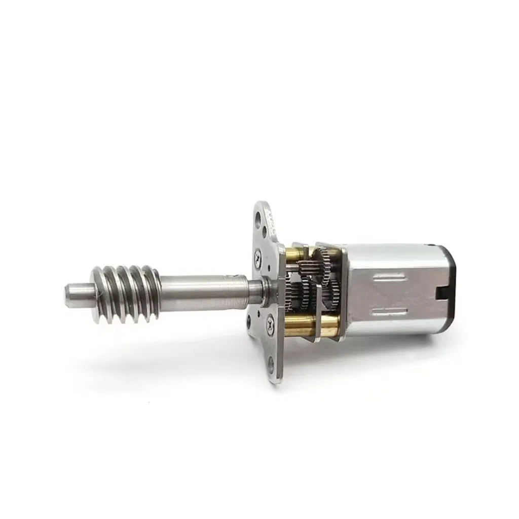 M3 Eje de tornillo, estructura de acero reforzado, 3V motor reductor en miniatura