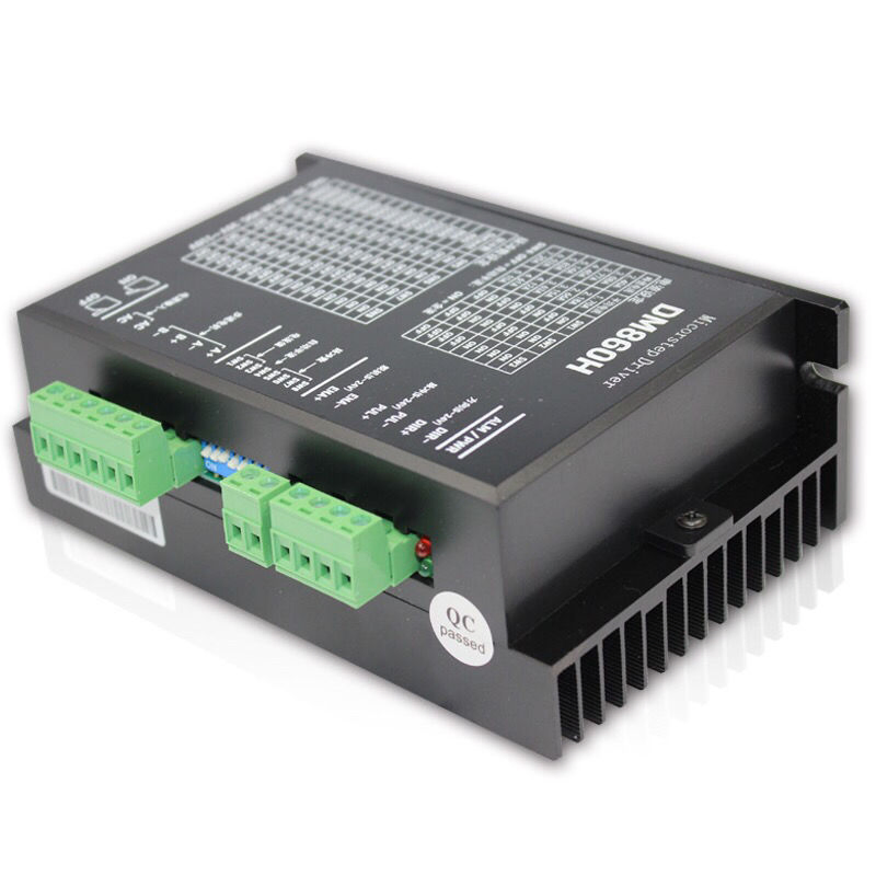 Dm542 Dm556 Dm860 Dm860h Controlador de Motor Paso a Paso Digital 2 Fase 20-80V CC 1.0-8.2A para NEMA17 NEMA23 NEMA34 Motores Paso a Paso