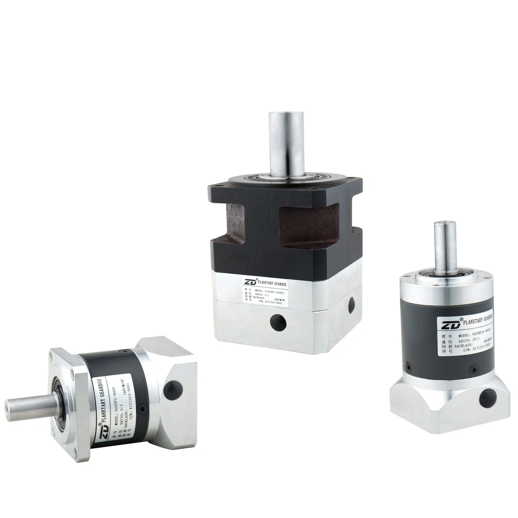 Motor de inducción AC de engranaje helical hipóide de eje hueco en ángulo recto de alto rendimiento ZD