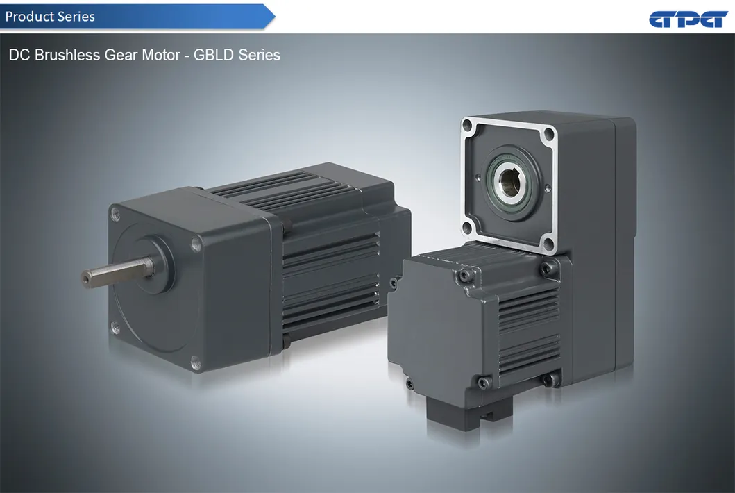90mm 40W 220V Motor de engranaje plano sin escobillas de CC para máquina de alimentos