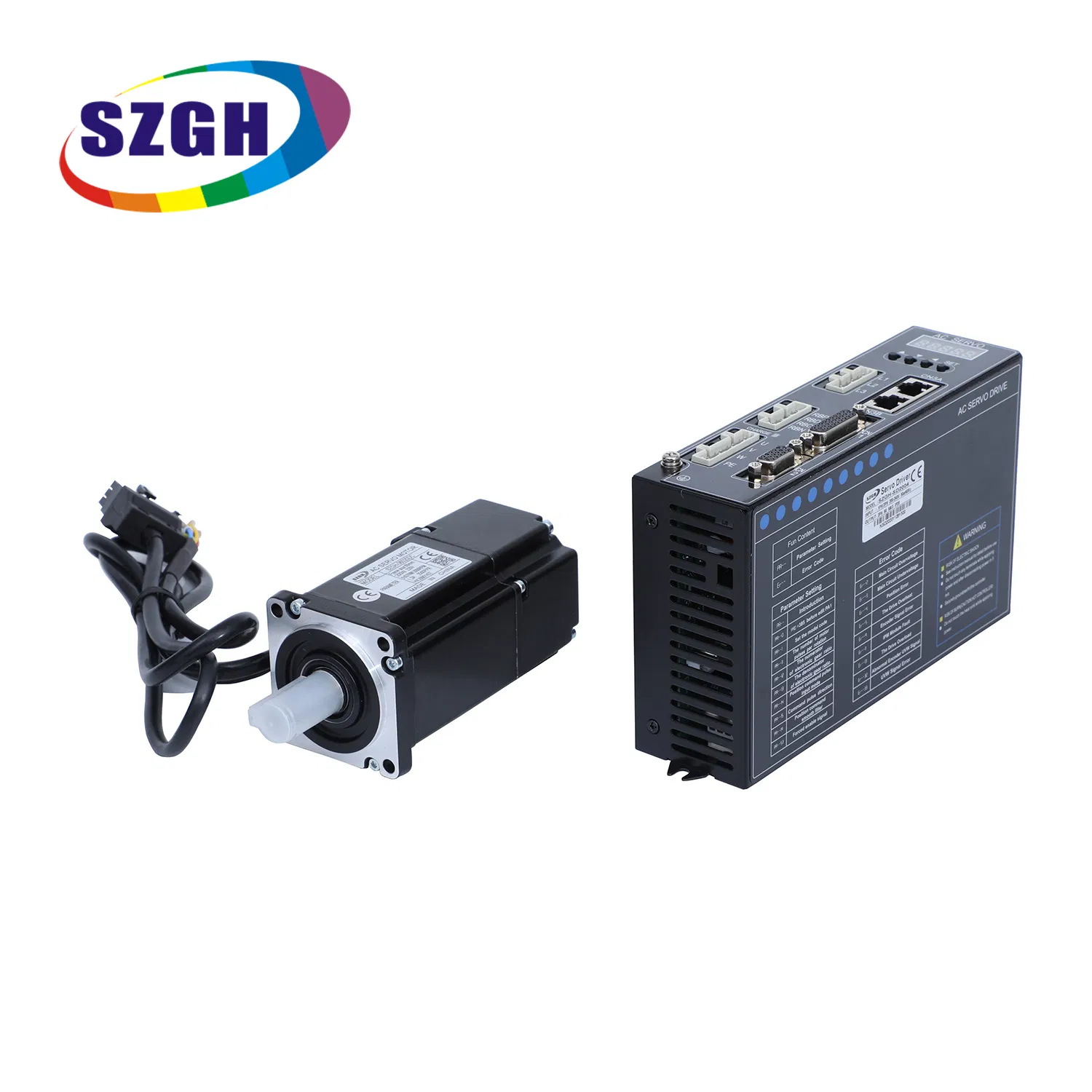 SZGH-09075BC Motor Servo / Motor Paso Motor de Pasos Motores con Controlador de Conducción Controlador de Control Precio Barato Motor Eléctrico Uso de Máquina de Máscara / Motor Paso a Paso