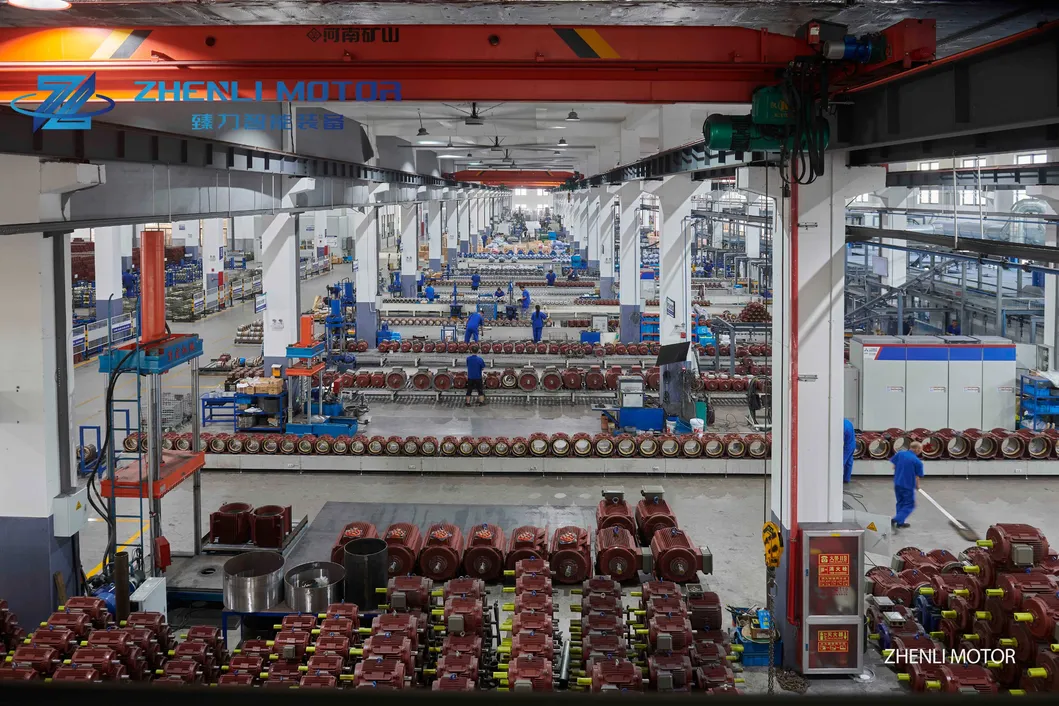 Zlye5 Motor Eléctrico Sincrónico 3 Fase CA Alta Densidad de Par Ie5 Nominal B3 Montaje en Pie