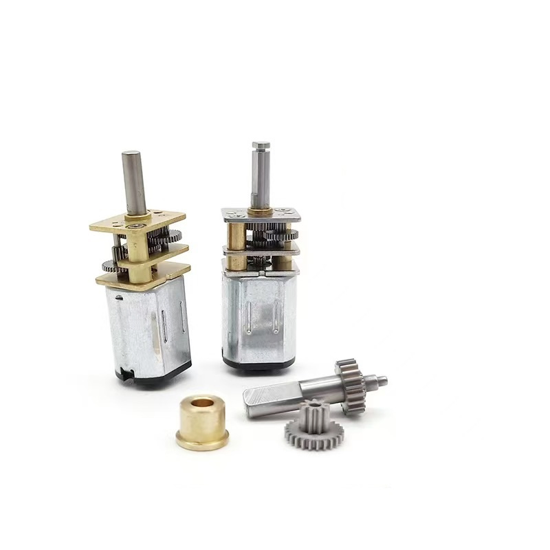 M3 Eje de tornillo, estructura de acero reforzado, 3V motor reductor en miniatura