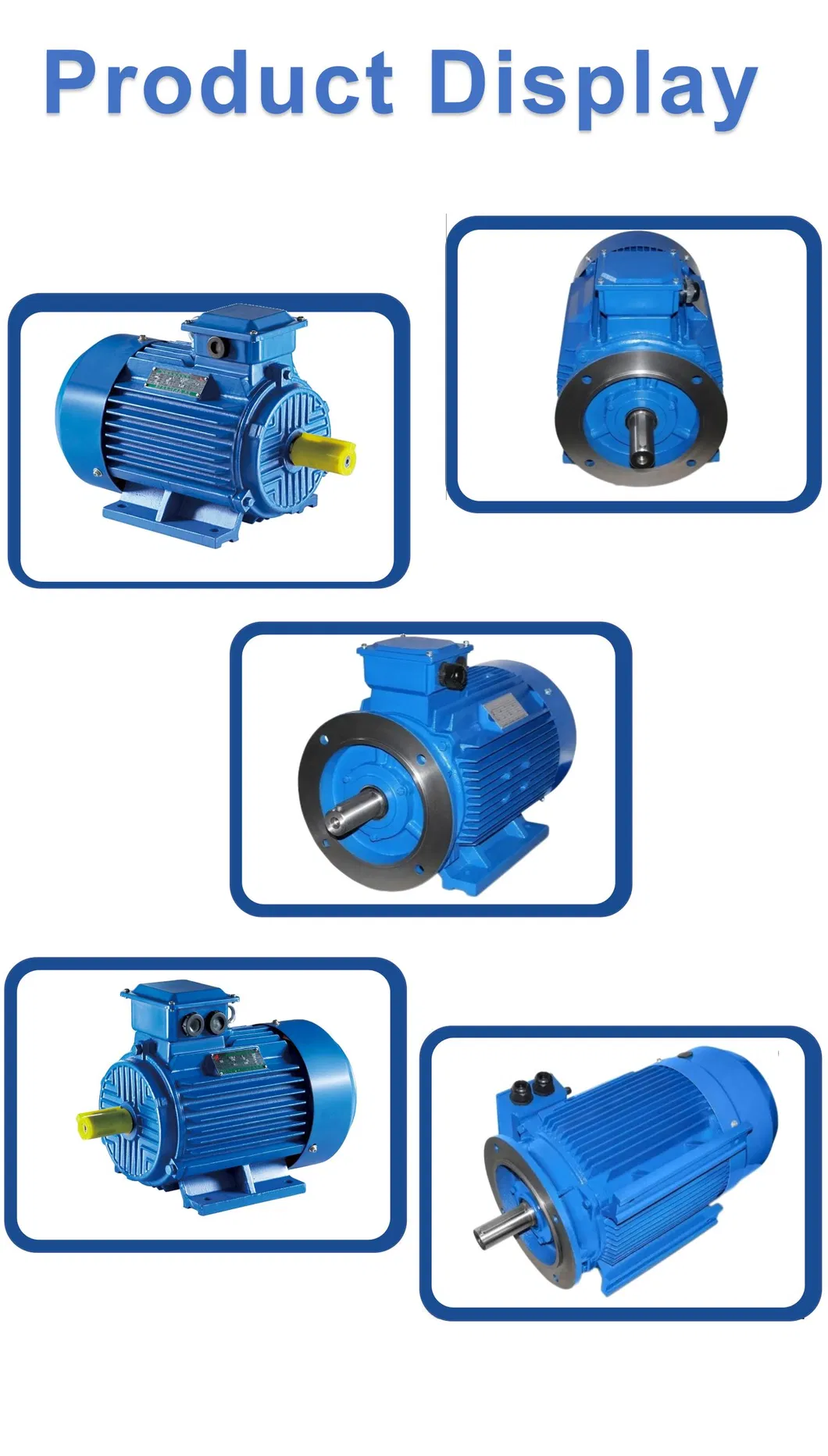 Motor Eléctrico de Eje Hueco Doble Rodamiento 1450 Rpm Trifásico 7.5kw