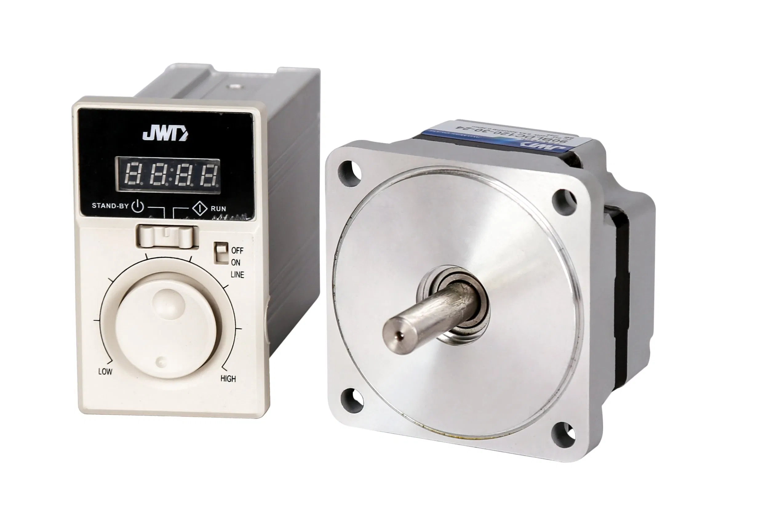 Motores de engranaje BLDC marca Jwd con motor de engranaje en ángulo recto y eje hueco