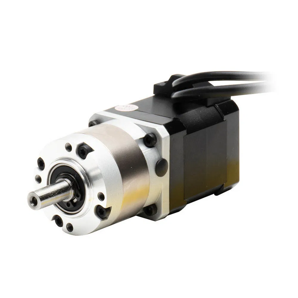 Motor de engranaje de eje hueco plano sin escobillas de corriente continua resistente a la corrosión para vehículos eléctricos