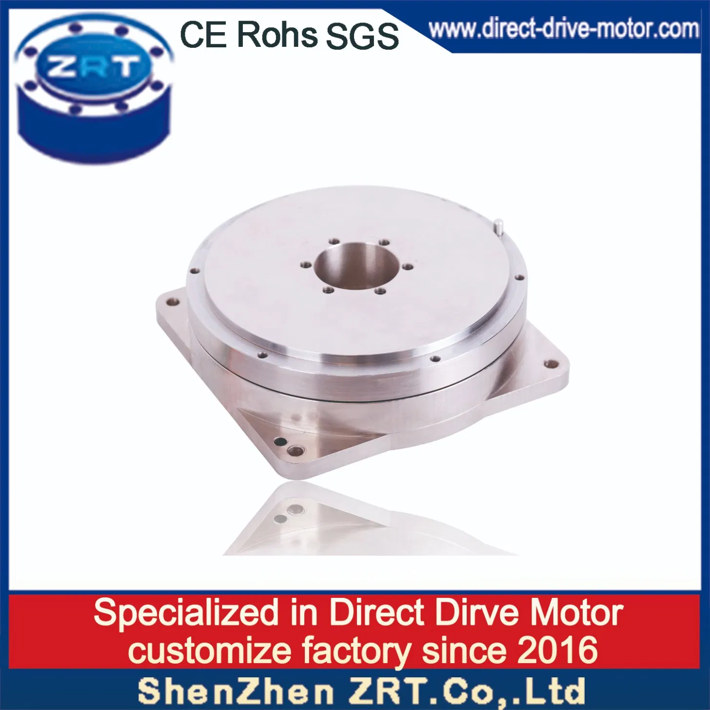 Equipo de automatización ultrafina de alta precisión Modelo de motor de accionamiento directo: Zrddddr-16850-12-300-yd-40