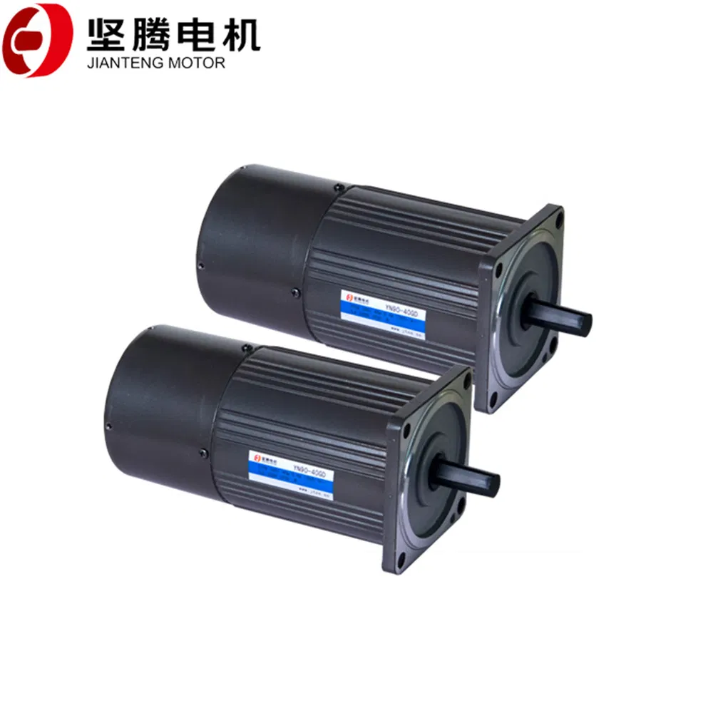 Motor mini sincrónico de reducción con engranaje en ángulo recto, freno eléctrico reversible micro, eje sólido hueco