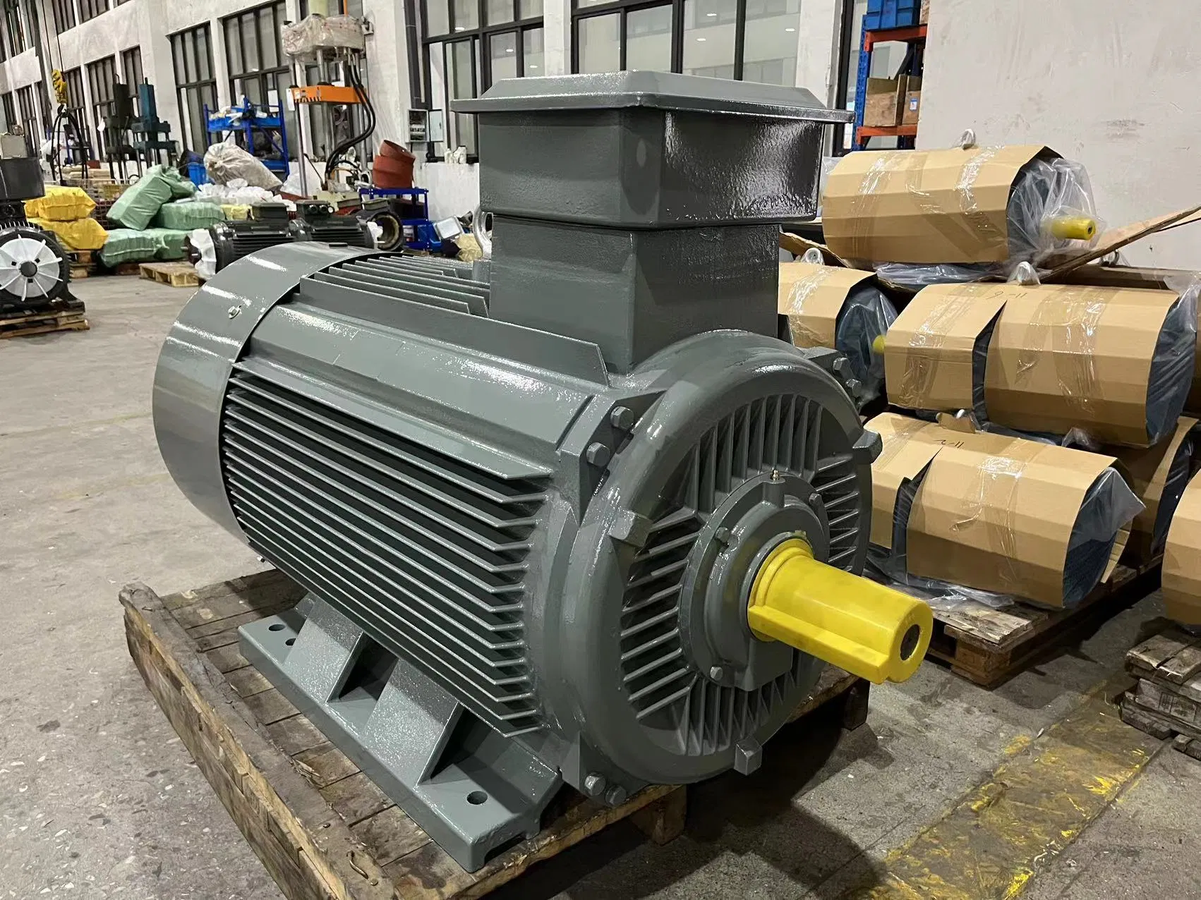 Motor Eléctrico de Eje Hueco Doble Rodamiento 1450 Rpm Trifásico 7.5kw