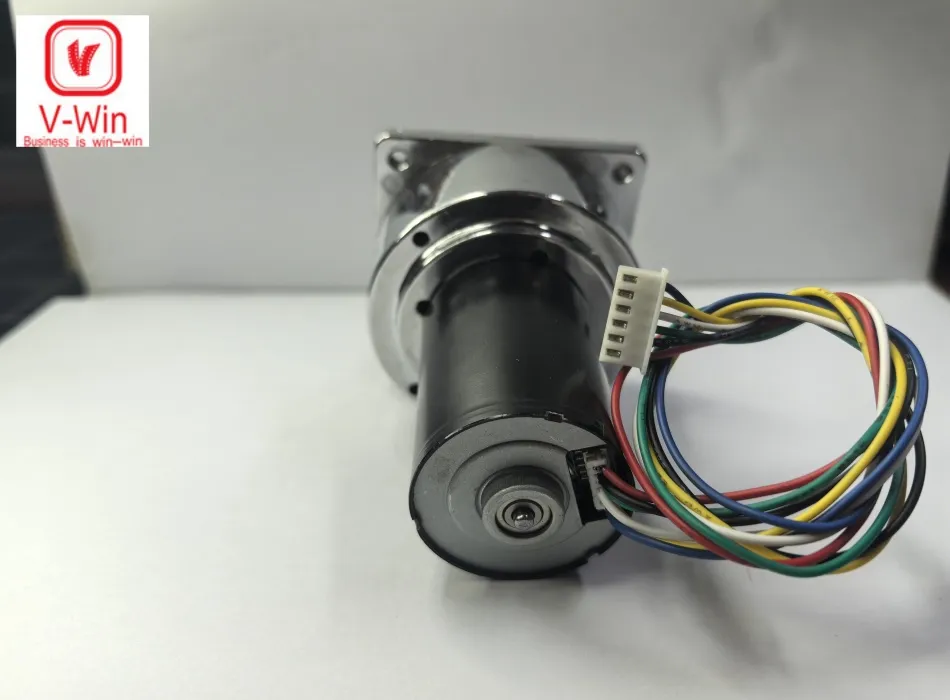 42mm 24V 20W Motor de CC sin escobillas de forma redonda y sin ranura