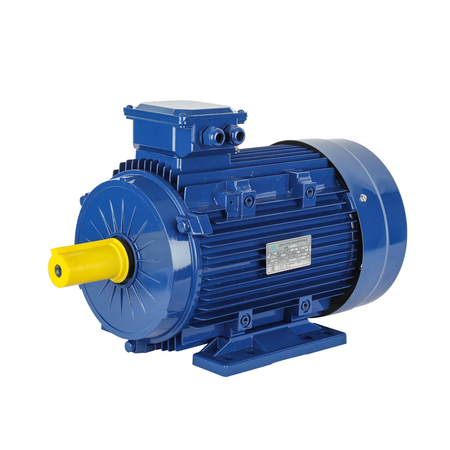 Ie3 Eficiencia Energética 2.2kw 3HP 3 Motor Eléctrico de Eje Hueco Asíncrono Trifásico Motores de Inducción de CA