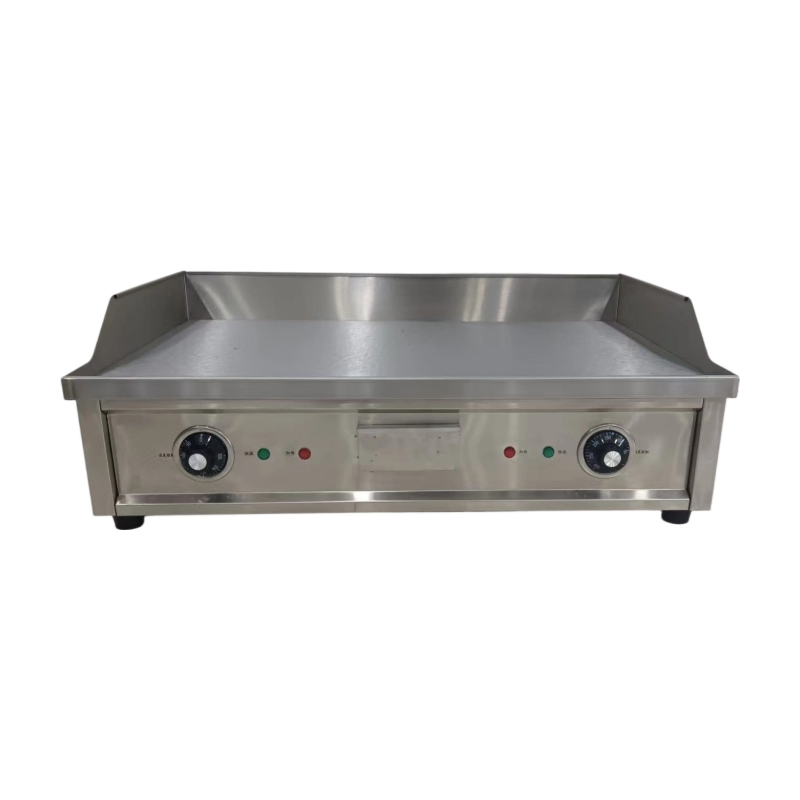 Plancha de gas comercial para cocinar panqueques y desayunos