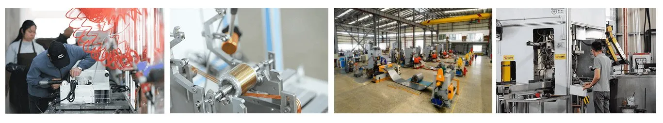 Fabricante de motor de inducción de jaula de fase única de eje hueco para lavadora de alta presión