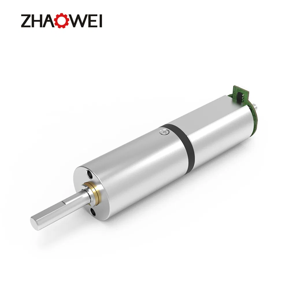 Zhaowei MD012012-64 Motor de Reductor Planetario 117rpm 1.5kg. Cm 3V 6V 12V 12mm Motor de CC Metálico Miniatura para Coche Inteligente/Robot/Juguete
